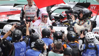 Next Story Image: Alonso leads Toyota to victory at 24 Hours Le Mans race
